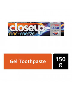 CLOSE UP FIRE FREEZE TOOTHPASTE 150.00 GM BOX CLOSE UP FIRE FREEZE TOOTHPASTE 150.00 GM BOX