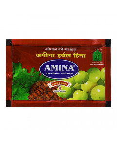 AMINA HERBAL HENNA BROWN MEHNDI 35.00 GM PACKET