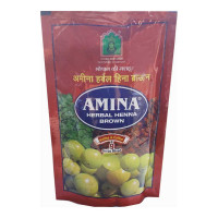 AMINA HERBAL HENNA BROWN MEHNDI 150.00 GM PACKET
