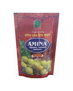 AMINA HERBAL HENNA BROWN MEHNDI 150.00 GM PACKET AMINA HERBAL HENNA BROWN MEHNDI 150.00 GM PACKET