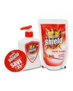 BACTER SHIELD HAND WASH 215.00 Ml
