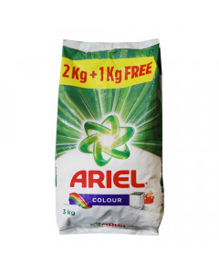 ARIEL COLOUR DETERGENT POWDER 3 KG PACKET ARIEL COLOUR DETERGENT POWDER 3 KG PACKET