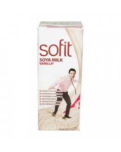 SOFIT SOYA VANILLA FLAVOUR DRINK 180.00 ML TETRAPACK