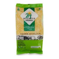 24 MANTRA ORGANIC CORN DHALIYA 500.00 GM PACKET