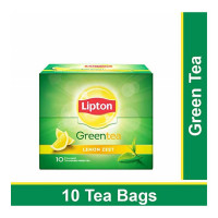 LIPTON GREEN TEA LEMON ZEST 10 TEA BAGS