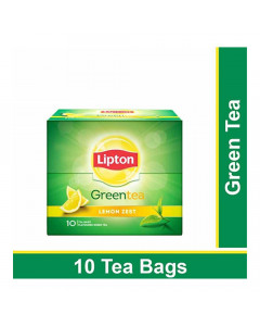 LIPTON GREEN TEA LEMON ZEST 10 TEA BAGS LIPTON GREEN TEA LEMON ZEST 10 TEA BAGS