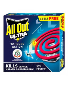 ALL OUT ULTRA MOSQUITO COILS 10.00 PCS