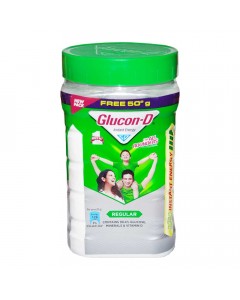 GLUCON D REGULAR ENERGY DRINK- 500.00 GM JAR GLUCON D REGULAR ENERGY DRINK- 500.00 GM JAR