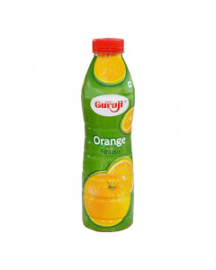 GURUJI ORANGE SQUASH 750 ML GURUJI ORANGE SQUASH 750 ML