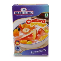 BLUE BIRD CUSTARD POWDER STRAWBERRY FLAVOUR 100.00 GM BOX