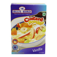 BLUE BIRD CUSTARD POWDER VANILLA FLAVOUR 100.00 GM BOX
