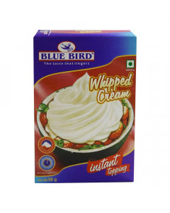 BLUE BIRD WHIPPED CREAM 50.00 GM BOX BLUE BIRD WHIPPED CREAM 50.00 GM BOX