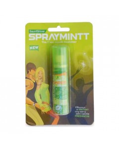 MIDASCARE SAUNFSHIVER SPRAYMINTT MOUTH FRESHENER 15.00 Gm