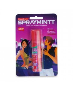 MIDASCARE BREEZ BERRY SPRAYMINTT MOUTH FRESHENER 15.00 Gm