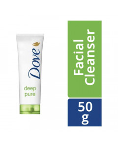 DOVE DEEP PURE OIL CONTROL FACEWASH 50.00 GM TUBE DOVE DEEP PURE OIL CONTROL FACEWASH 50.00 GM TUBE