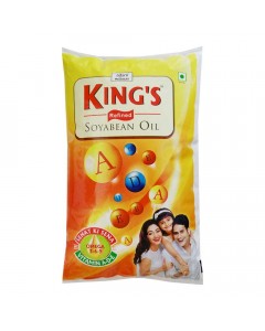 KINGS SOYABEAN OIL 1.00 LTR PACKET KINGS SOYABEAN OIL 1.00 LTR PACKET