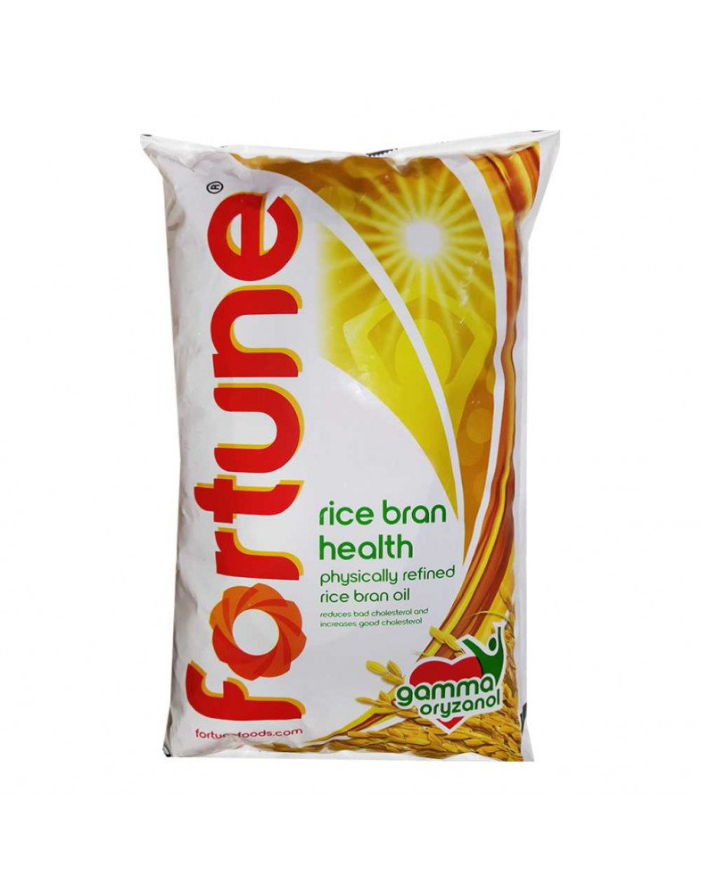 FORTUNE RICE BRAN OIL 1.00 LTR PACKET
