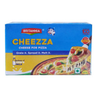 BRITANNIA CHEEZZA (CHEESE FOR PIZZA)- 200.00 GM BOX