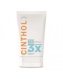 CINTHOL WOMEN DEO STICK SPARK 40.00 Gm Tube CINTHOL WOMEN DEO STICK SPARK 40.00 Gm Tube