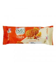 BRITANNIA NUTRI CHOICE OATS ORANGE BISCUITS 75.00 GM PACKET BRITANNIA NUTRI CHOICE OATS ORANGE BISCUITS 75.00 GM PACKET