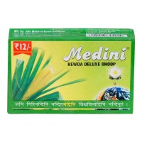 MEDINI CHAMPA KEWDA DELUXE DHOOP 20.00 PCS BOX
