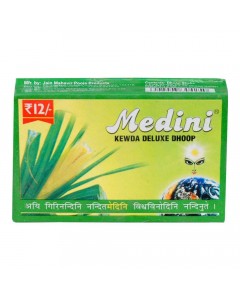 MEDINI CHAMPA KEWDA DELUXE DHOOP 20.00 PCS BOX MEDINI CHAMPA KEWDA DELUXE DHOOP 20.00 PCS BOX