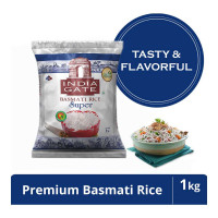 INDIA GATE SUPER RICE 1 KG+200 GM FREE 1.00 NO