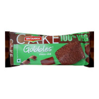 BRITANNIA GOBBLES CHOCO CHILL VEG CAKE 60.00 GM PACKET