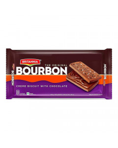 BRITANNIA BOURBON THE ORIGINAL CREME BISCUITS 500.00 GM PACKET BRITANNIA BOURBON THE ORIGINAL CREME BISCUITS 500.00 GM PACKET