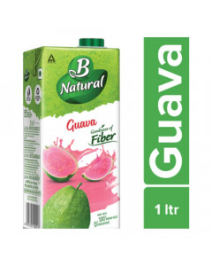 B NATURAL GUAVA JUICE 1.00 LTR TETRAPACK