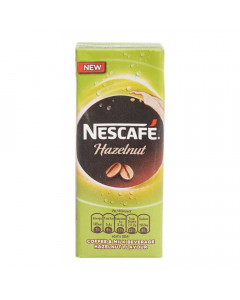 NESCAFE HAZELNUT READY TO DRINK COFFEE 180.00 ML TETRAPACK NESCAFE HAZELNUT READY TO DRINK COFFEE 180.00 ML TETRAPACK
