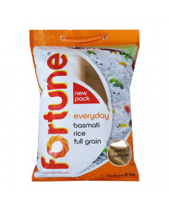 FORTUNE EVERYDAY FULL GRAIN BASMATI RICE 5 Kg FORTUNE EVERYDAY FULL GRAIN BASMATI RICE 5 Kg