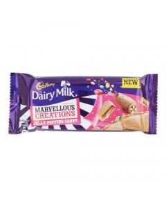 CADBURY DAIRY MILK MARVELLOUS CREATIONS JELLY POPPING CANDY 75.00 GM PACKET CADBURY DAIRY MILK MARVELLOUS CREATIONS JELLY POPPING CANDY 75.00 GM PACKET
