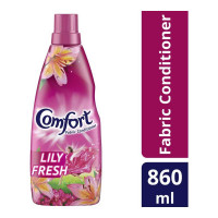 COMFORT FABRIC CONDITIONER LILY FRESH 860.00 ML BOTTLE