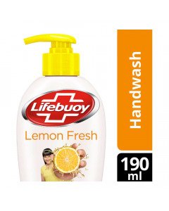 LIFEBUOY LEMON FRESH HANDWASH 190.00 ML BOTTLE LIFEBUOY LEMON FRESH HANDWASH 190.00 ML BOTTLE