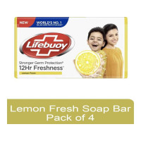 LIFEBUOY LEMON FRESH SOAP 4X 100.00 GM BAR