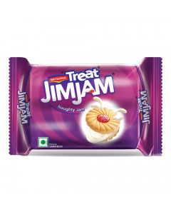 BRITANNIA TREAT JIM JAM CREAM BISCUITS 138 GM PACKET BRITANNIA TREAT JIM JAM CREAM BISCUITS 138 GM PACKET