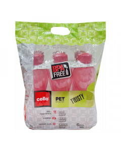 CELLO MULTICOLOR TWISTY BOTTLES 6.00 PCS OTHER
