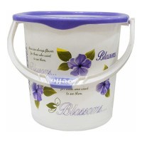 CELLO MULTICOLOR BLOSSOM BUCKET 18 LTR