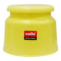 CELLO MULTICOLOR PETAL STOOL (ROUND) 1 No