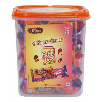 BRITANNIA BOURBON BISCUITS SUPER COMBO 500.00 GM JAR