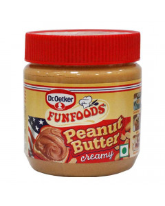 FUNFOODS PEANUT BUTTER CREAMY 375 GM JAR FUNFOODS PEANUT BUTTER CREAMY 375 GM JAR