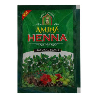 AMINA HENNA NATURAL BLACK MEHNDI 25 GM PACKET