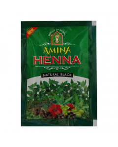 AMINA HENNA NATURAL BLACK MEHNDI 25.00 GM PACKET AMINA HENNA NATURAL BLACK MEHNDI 25.00 GM PACKET