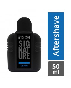 AXE SIGNATURE DENIM AFTER SHAVE LOTION 50.00 ML BOX AXE SIGNATURE DENIM AFTER SHAVE LOTION 50.00 ML BOX