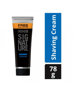 AXE DENIM SHAVING CREAM 78 GM AXE DENIM SHAVING CREAM 78 GM