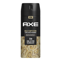 AXE GOLD TEMPTATION DEODORANT 150.00 ML BOTTLE
