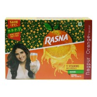 RASNA NAGPUR ORANGE FLAVOUR MONEY SAVER PACK 1.00 NO BOX