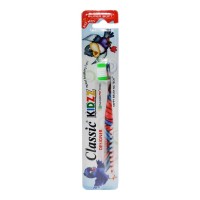 CLASSIC KIDZZ SUPER SOFT DESIGNER TOOTHBRUSH 5-12 YEARS