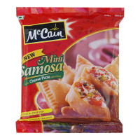 MCCAIN MINI SAMOSA CHEESE PIZZA STYLE 240.00 GM PACKET